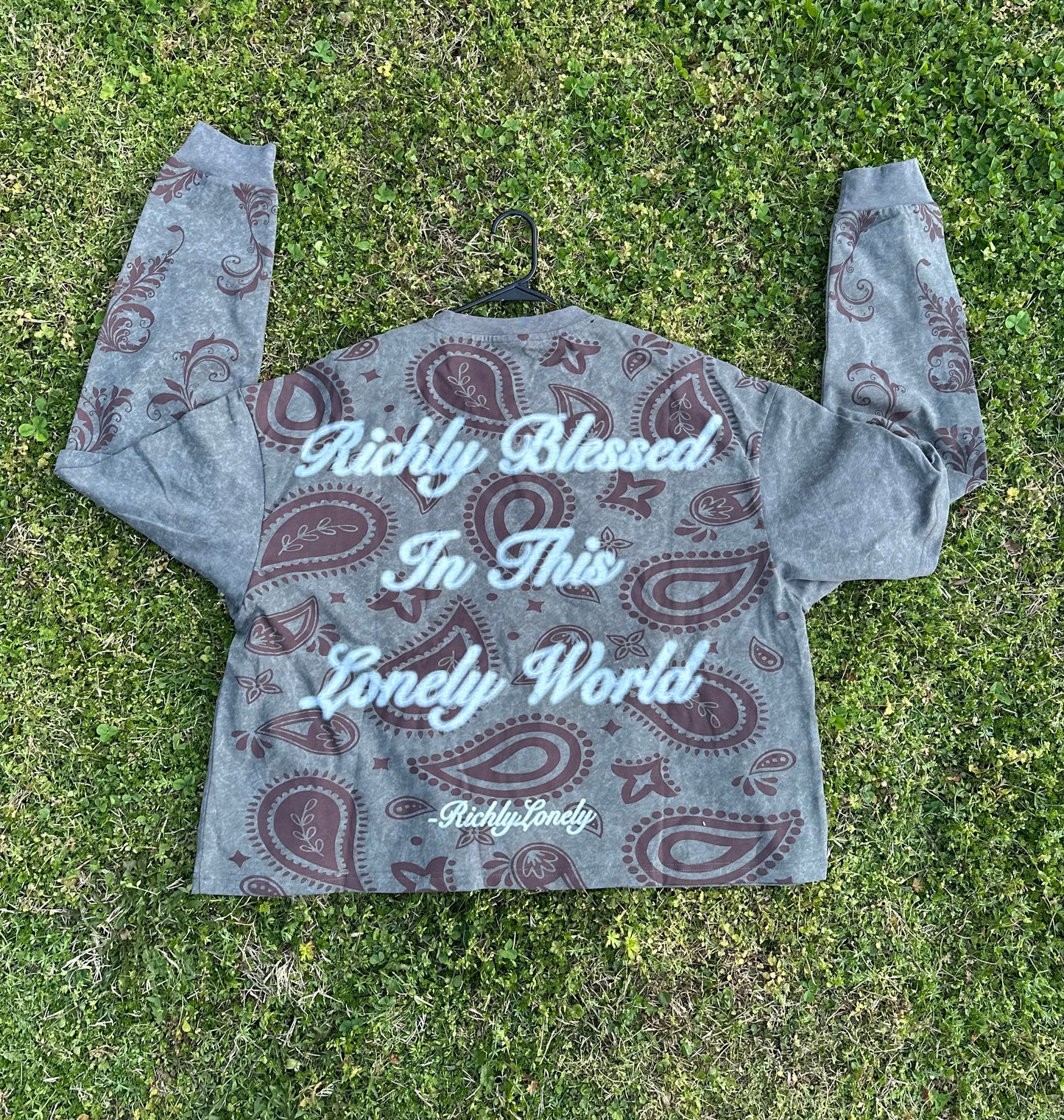 RichlyBleesed Boxy long sleeve