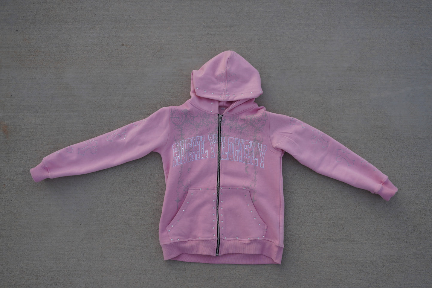 RICHLYLONELY Rhinestone Jacket