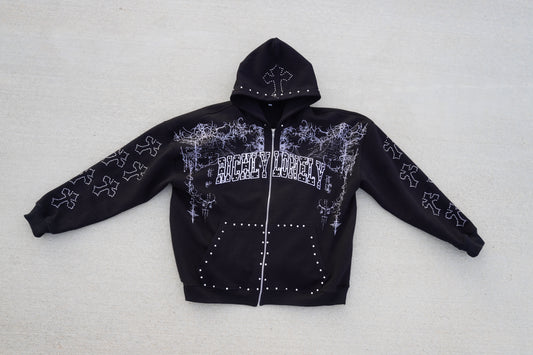 RICHLYLONELY Rhinestone Jacket